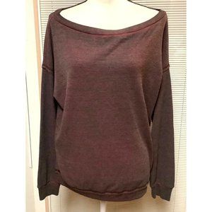 Red Haute Burgundy Black Ombré Waffle Knit - NWT- 2X